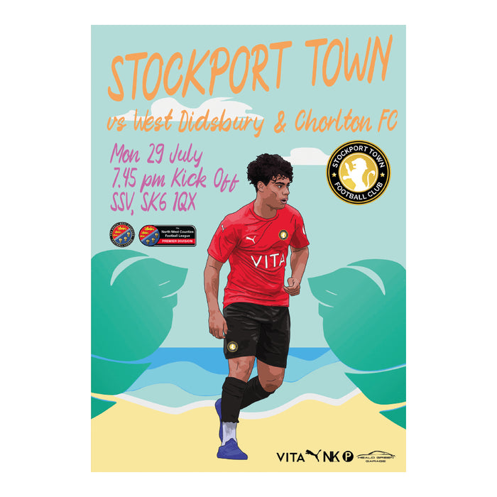 2024/25 #01 Digital Stockport Town v West Didsbury & Chorlton NWCFL 29.07.24 Digital PDF Programme