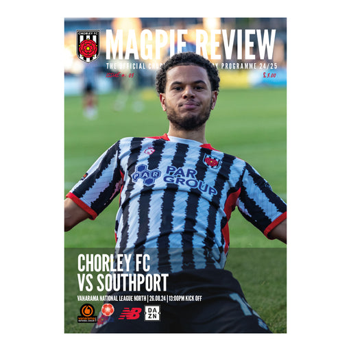 2024/25 #03 Chorley v Southport National League North 26.08.24 Printed Programme