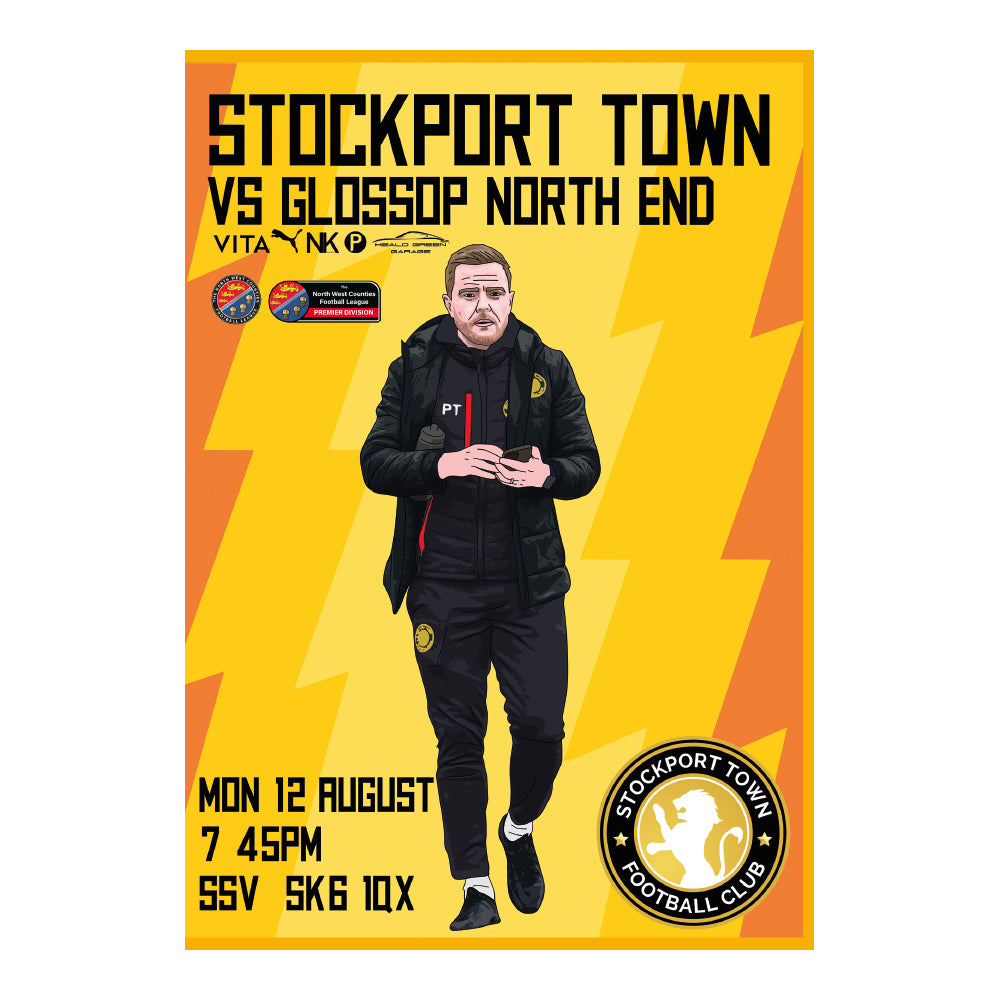 2024/25 #03 Stockport Town v Glossop North End NWCFL 12.08.24 Printed ...