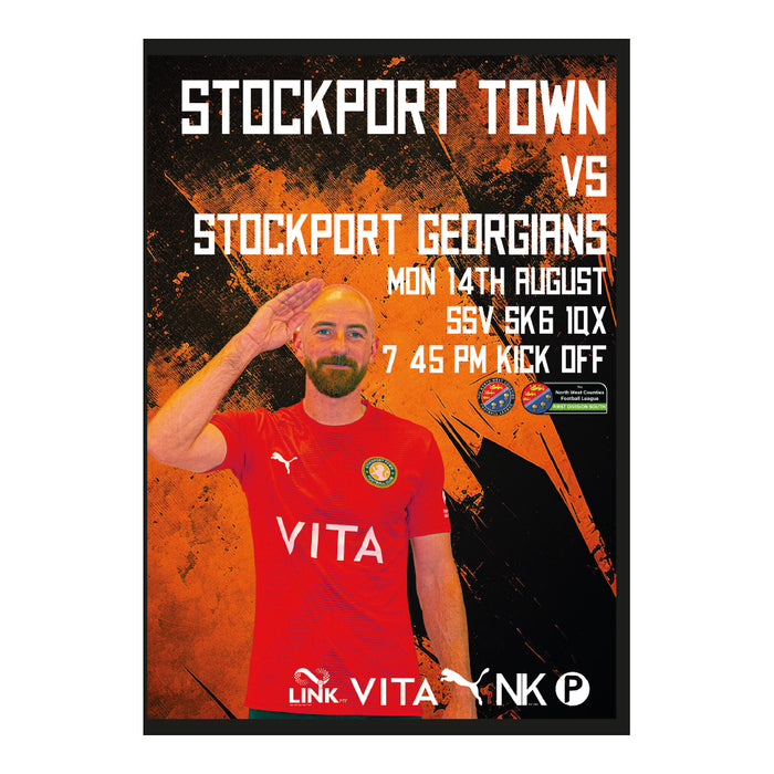 2023/24 #05 Digital Stockport Town v Stockport Georgians NWCFL 14.08.23 Digital PDF Programme