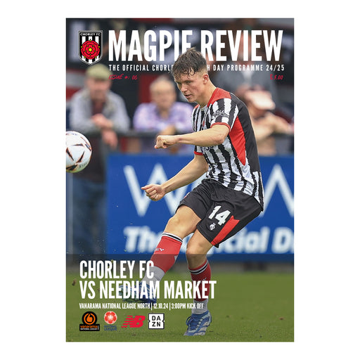 2024/25 #06 Chorley v Needham Market National League North 12.10.24 Printed Programme