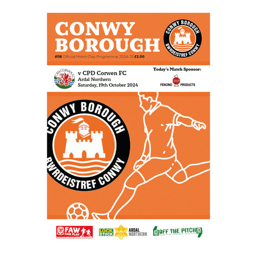 2024/25 #08 Digital Conwy Borough v CPD Corwen 19.10.24 Digital Programme