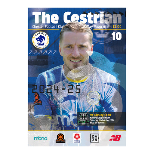 2024/25 #10 Digital Chester v Farsley Celtic 05.10.24 National League North Digital Programme