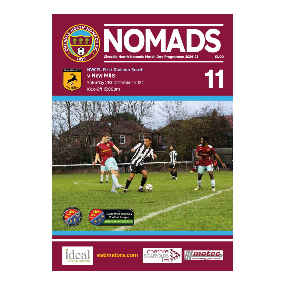 Cheadle Heath Nomads Football Club Programmes