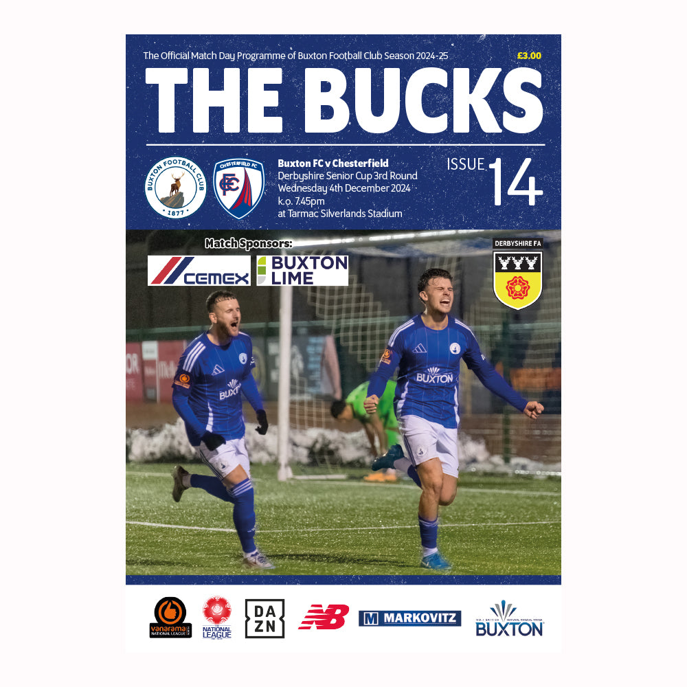 Buxton Football Club Programmes