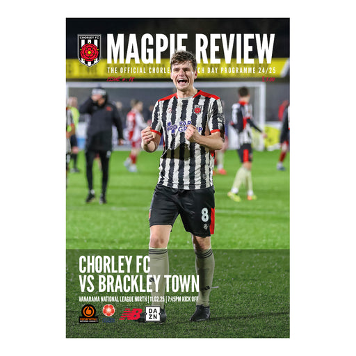 2024/25 #18 Chorley v Brackley Town National League North 11.21.25 Printed Programme