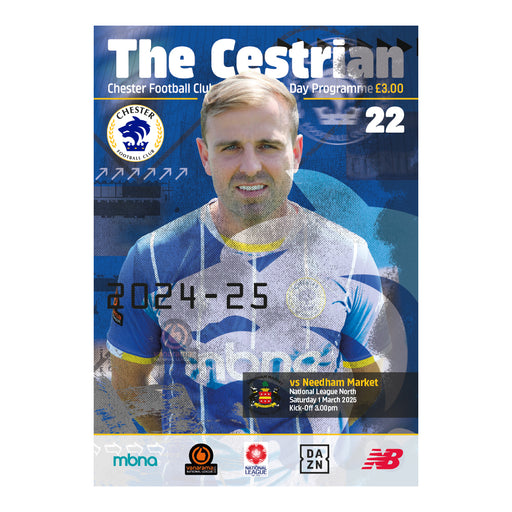 2024/25 #22 Digital Chester v Needham Market 01.03.24 National League North Digital Programme