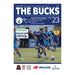 2024/25 #23 Buxton v Derby County U21s Derbyshire Senior Cup 04.03.25 Programme