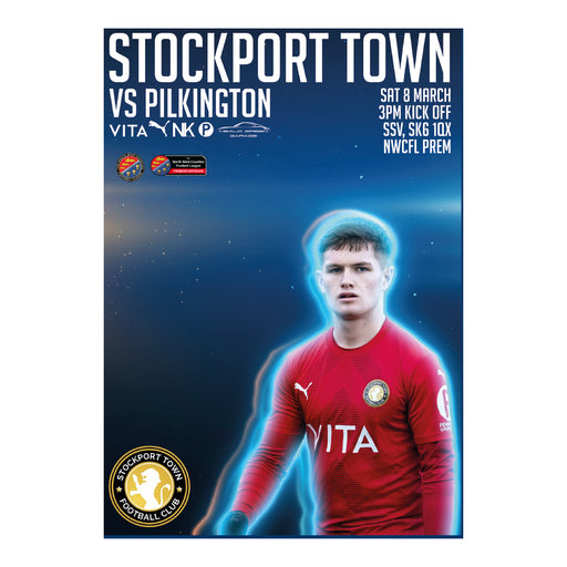 2024/25 #25 Digital Stockport Town v Pilkington NWCFL 08.03.25 Digital PDF Programme